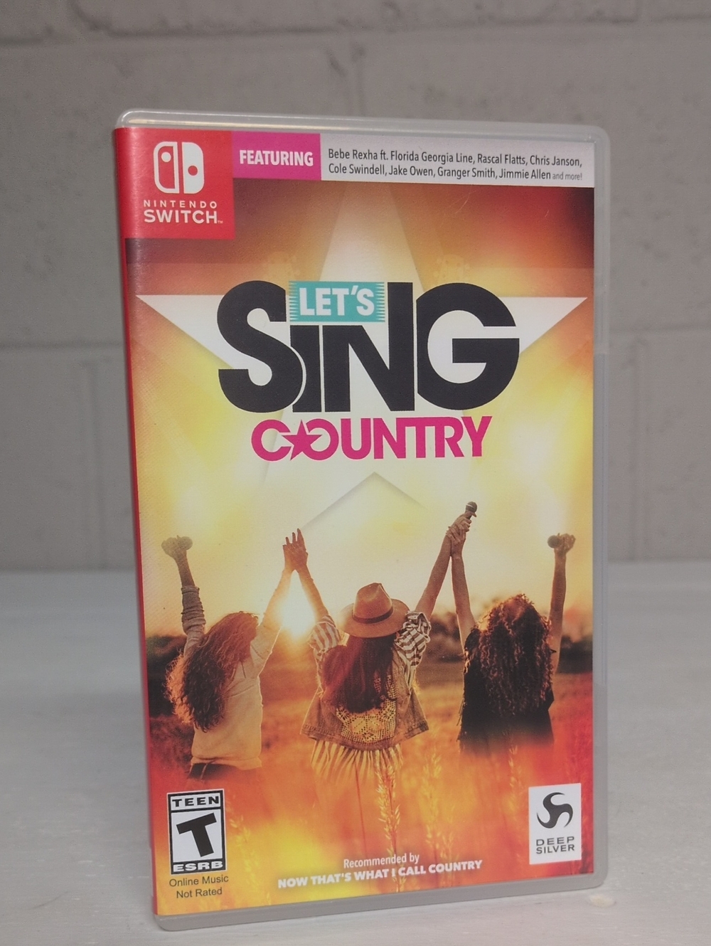 Nintendo Switch Let’s Sing Country Karaoke Music Game